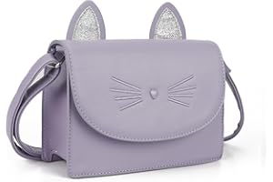 AFKOMST Cute Purses for Teen Girls Small Crossbody Purse and Handbags Cat Gifts for Kids