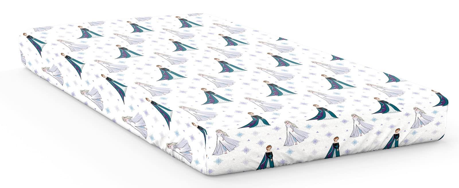Jay Franco Disney Frozen Role Play 100% Cotton Single Fitted Sheet