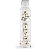Native Deodorant Spray, Holiday Edition, Sugar Cookie Scent, Contains Naturally Derived Ingredients, 72 Hour Odor Control | Deodorant for Women and Men, Aluminum Free with Baking Soda