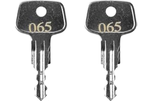 Hugexpen Key for Thule Key Replacement,for Roof Racks, Carriers, Crossbars Key etc (N065)