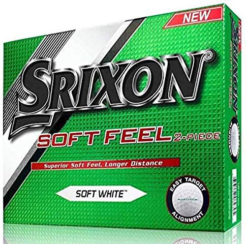 Srixon Soft Feel Men’s Golf Balls, Prior Generation (One Dozen)
