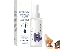 Miehoous Pawbright Dental Plus,Natural Odorless & Flavorless Formula to Fight Tartar,for Dental Water Additive,Promote Healthy Gums & Freshen Breath Easy Daily Use for All Pet