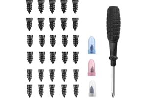 Tire Repair Kit,Reliable Tire Plug Kit for Tires Repairing,Emergency Automotive Tools with 30PCS Tires Plugs Nail(Large/Mediu