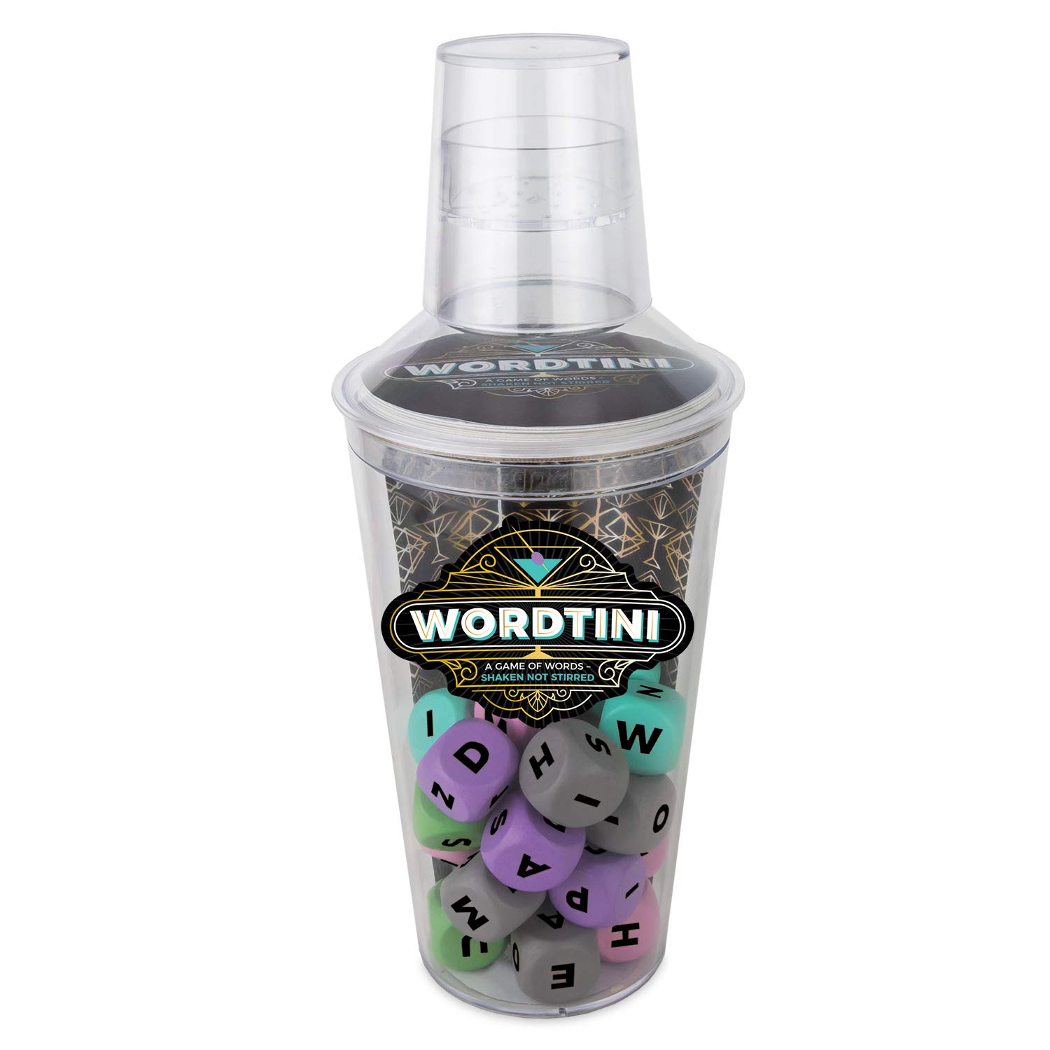 Wordtini, Adult party games: Word-making martini-shaking game - Choose your own level of NSFW - Adaptable for work, college parties, bars & game nights