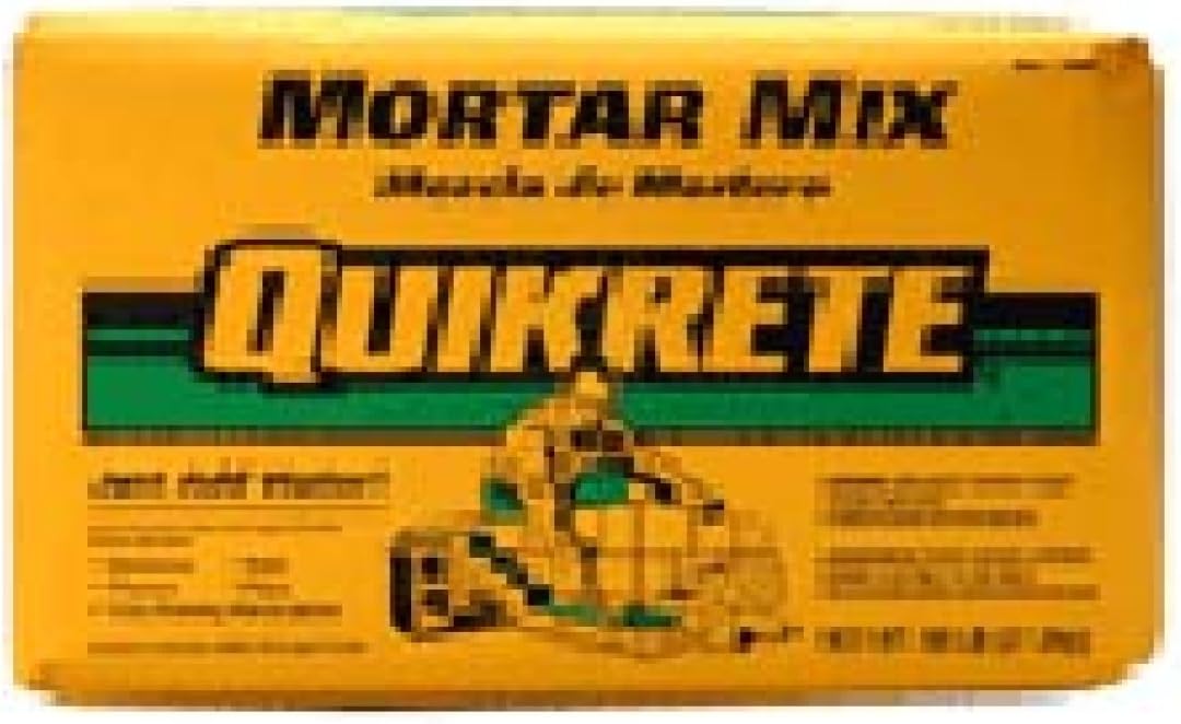 QUIKRETE CO 1102-60 Mortar Mix Bag, 60 Lbs