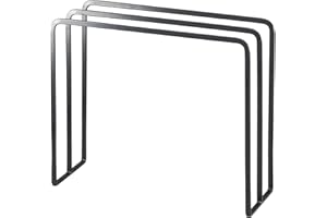 Yamazaki Dish Home Dishcloth Hanger | Steel | Towel Holder, One Size, Black