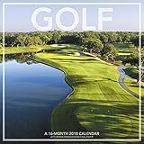 2018 Golf Wall Calendar (Landmark) by