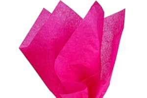 PMLAND Premium Quality Hot Pink Tissue Paper - 100 Sheets (20 x 15 Inches) Bulk for Gift Wrap Gift Bags Packaging Crafts Party Holiday Birthday Wedding Baby Shower