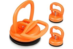 ZukQvrivelig Car Dent Puller,Dent Removal kit,Powerful Car Dent Puller Kit,Suction Cup for Car Dents,Car Dent Repair,Paintless Dent Repair Kit for Glass,Tiles (1 Large+2 Small)