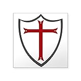 CafePress Crusader Shield Square Sticker 3&Quot; X