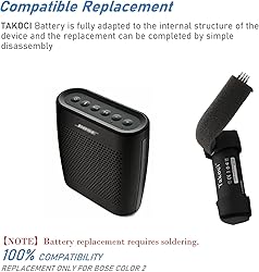 GIKYSUIZ 2500mAh Replacement Battery for Bose