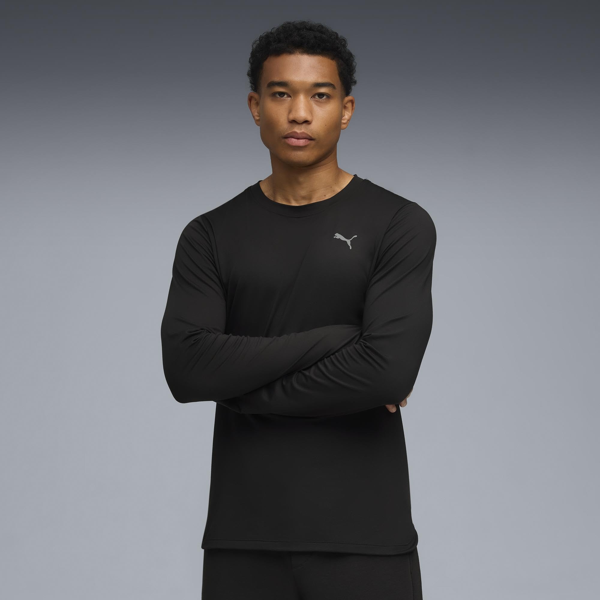 PUMA Unisex M Cloudspun Ls Tee Tees (1er Pack) 2