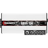 Taramps BASS 15K 1 Ohm 15000W RMS Monoblock Car Subwoofer Amplifier | EQ BASS INCLUDED Variable Subsonic, Low Pass and parametric Bass Boost provide precise control for deep low-frequency tuning.
