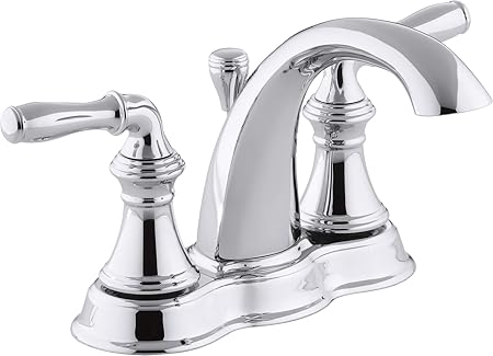 Kohler Devonshire Bathroom Sink Faucet Polished Chrome 393 N4 Cp