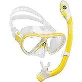 Cressi Snorkeling Silicone Set (mask &amp; Dry Snorkel) for Kids Aged 5 to 15 Year Old - Ocean Junior: Designed in Italy