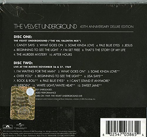 The Velvet Underground The Velvet Underground 45th Anniversary 2 Cd Deluxe Edition Amazon Com Music