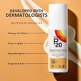 P20 RIEMANN SPF50 Sensitive Sun Cream 100 ml White view 4