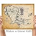 Map of Middle Earth - 11x14 Unframed Art Print - Makes a Great Gift Under $15 for Lord of the Ring and Hobbit Fans