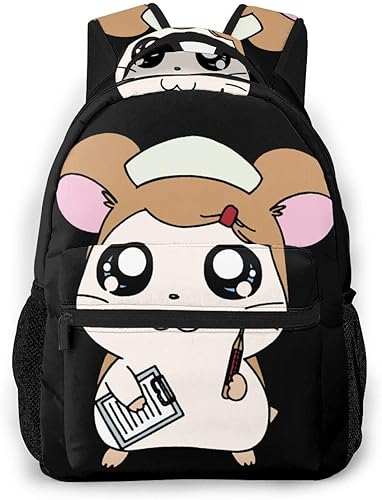 Amazon リュックサック リュック ハム太郎 バッグ 鞄 バックパック 背負う 双肩バッグ スクエアリュック シューズ バッグ