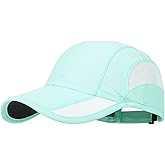 HH HOFNEN Quick Dry Baseball Cap Unstructured Running Cap Water-Resistant UPF 50+ Mesh Golf Sun Hats for Men Women