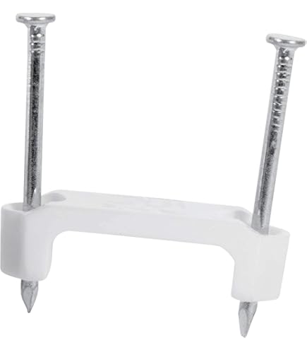 Gardner Bender PS-225J Plastic Staple, ½ Inch., Secures