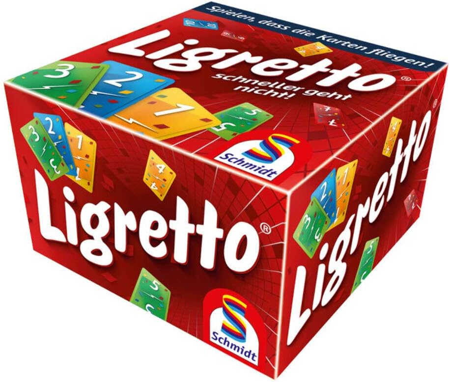 Schmidt kaartspel Ligretto red, 7.86 cm x 11.41 cm x 12.91 cm