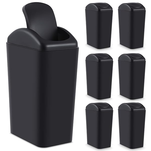 HOOLERRY 4 PCS 3 GALLON/12 LITER SMALL TRASH...