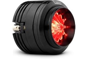 DS18 PRO-TW720L 2.28" Shallow High Compression Neodymium Super Bullet Tweeter 280 Watts 1" Aluminum Voice Coil 4-Ohm with RGB