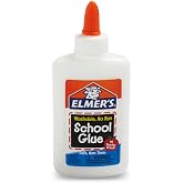 Elmer's Liquid School Glue, Washable, Safe and Nontoxic, 4oz, 1 Count - Back to School Supplies