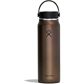 Hydro Flask 32 Oz Lightweight Trail Series Wide Flex Cap Obsidian- Hiking Water Bottle