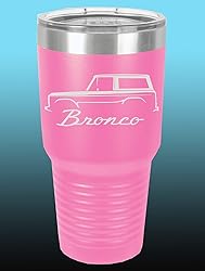 1966-77 Ford Bronco 30oz Stainless Steel Tumbler