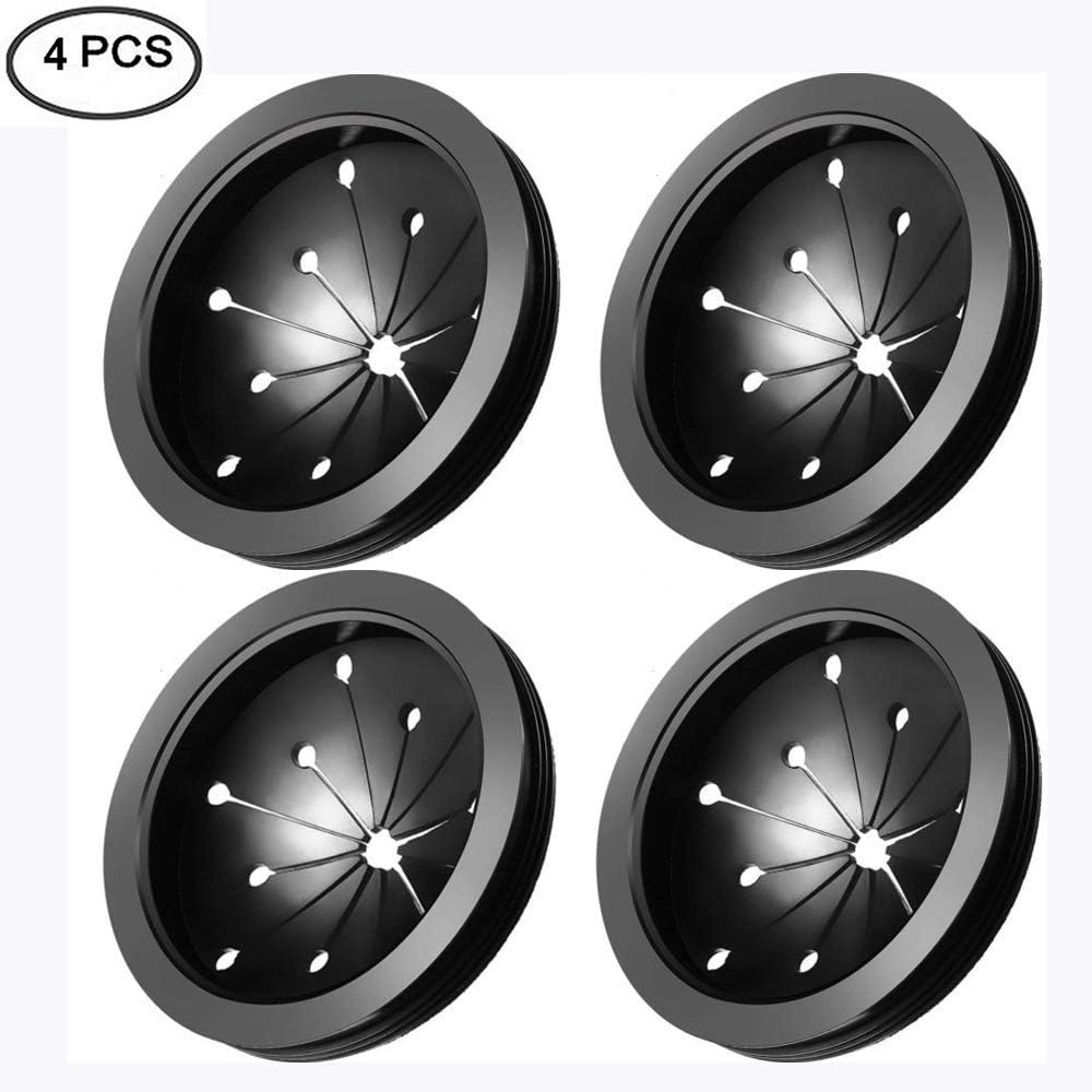 Garbage Disposal Splash Guard Sink Baffle Set of 4, Disposal Replacement Waste Food Disposal Part. (3-1/8 Inch in Diameter)