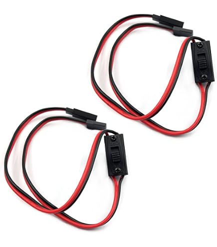3-Pack On/Off Power Switch With JST Connector For RC Cars, Buggy, Airplane Models - View #3
