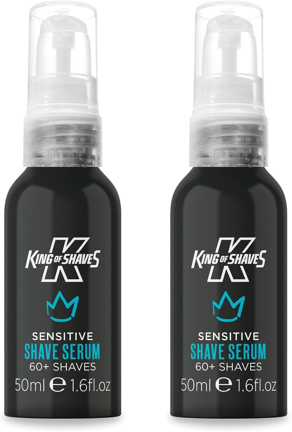King of Shaves Advanced Sensitive Shaving Face Serum 2x50ml