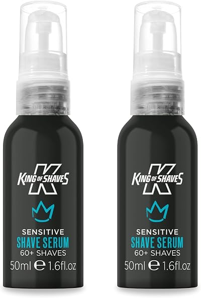King of Shaves Advanced Sensitive Shaving Face Serum 2x50ml