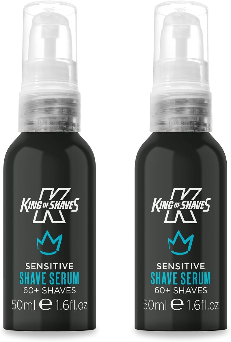 King of Shaves Advanced Sensitive Shaving Face Serum 2x50ml