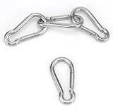 KOHAND M8 Stainless Steel Spring Snap Hooks 10pcs Heavy Duty Quick Link view 4