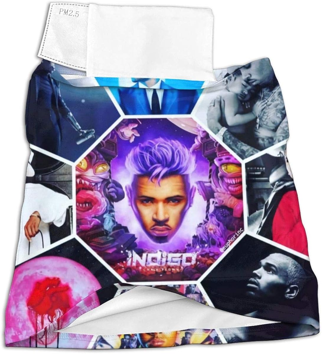 Chris Brown Bandana Bandanas Seamless Scarf Outdoor