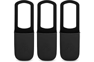 Ryan & Rose Cutie Holder Universal Stroller Cup Holder (Black (3 Pack))