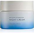 SEACRET Bio Skin Hydration Night Cream with Aloe, Niacinamide, Jojoba, Argan Oil, and Dead Sea Minerals – Deeply Moisturizing, assist in Anti-Aging, and Skin-Conditioning Formula, 50ml
