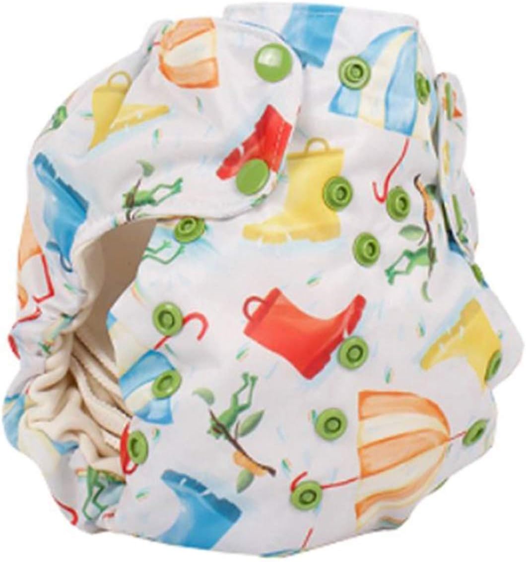 Smart Bottoms Smart ONE 3.1 Organic All-in-one Cloth Diaper (Rainy Day)