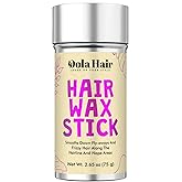 Dolahair Hair Wax Stick - Flyaway Control and Styling Pomade for Kids, Women, and Men - Slick Back Hair Bun Maker and Hair Ac