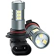 iFunyLED 9005 LED Fog Bulbs, Super Bright HB3 LED Fog Light 6500K Cool White, Pack of 2