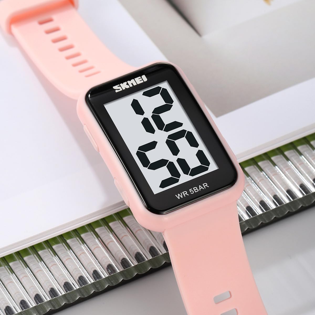 Extra Large Numbers Black Watch for Men, Waterproof Mens Digital Watch Womens Men's Wrist Watches for Elderly Men Women