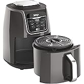 Ninja AF161 Max XL Air Fryer that Cooks, Crisps, Roasts, Bakes, Reheats and Dehydrates, with 5.5 Quart Capacity, and a High G