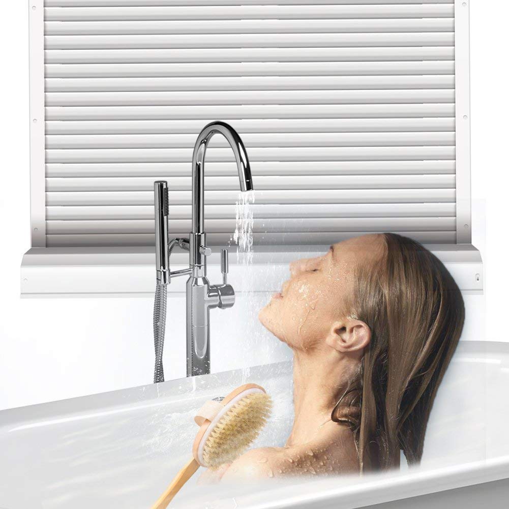 Brosse de Bain, SUAYLLA Naturel Sanglier Soies Douche dos Epurateur avec Longue 43cm(17\