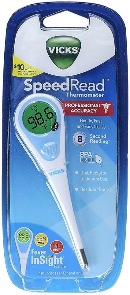 Vicks SpeedRead Digital Thermometer 
