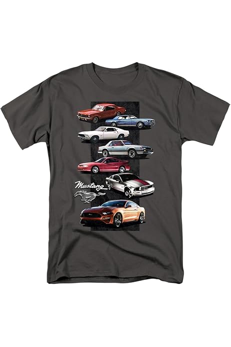 Ford Shelby Performance T-Shirt - Muscle Car Racing Tee For Men, 100% Cotton