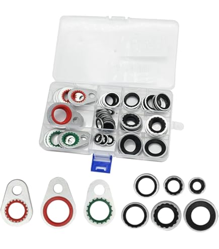 Kit De 270 Joints Toriques Verts En Caoutchouc Résistant à L'usure, Assortiment De Joints Toriques Pour Automobile – Et Ensemble De Joints Toriques