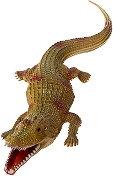 large plastic crocodile toy